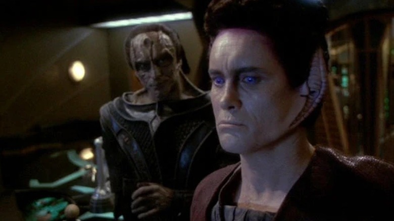 Dukat talks to Weyoun on Star Trek: Deep Space Nine