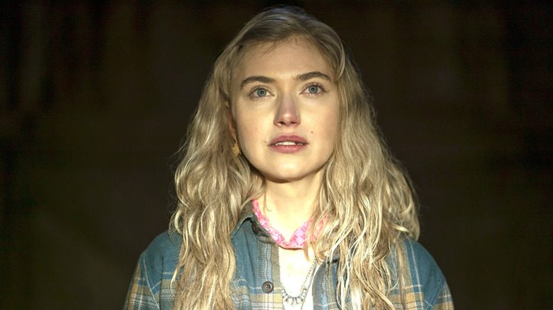 Autumn staring at the light in Outer Range