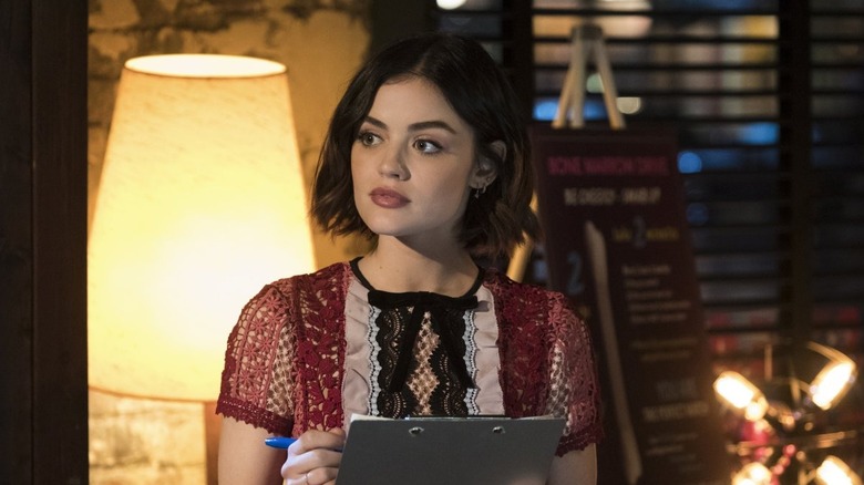 Stella Abbot going through her list in Life Sentence (2018)