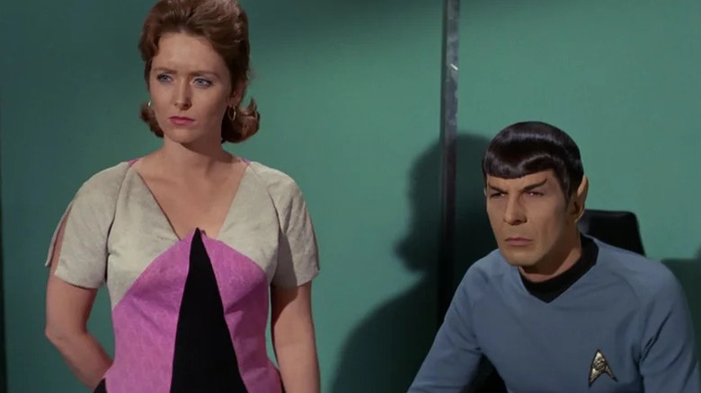 Dr. Lester and Spock on Star Trek: The Original Series