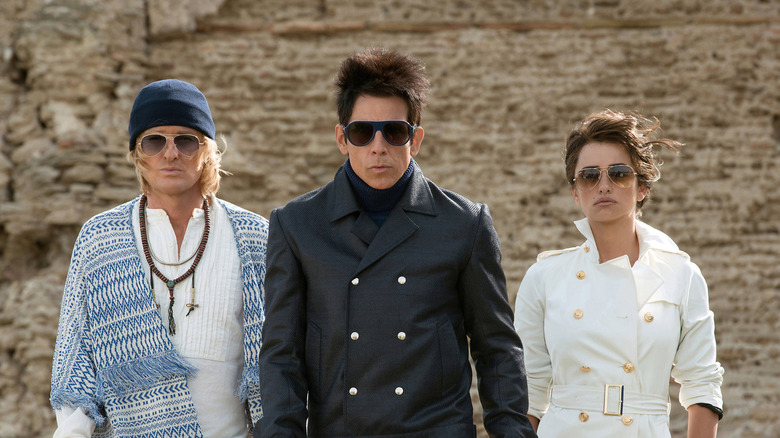 Zoolander, Hansel, and Valentina pose in "Zoolander 2" (2016)
