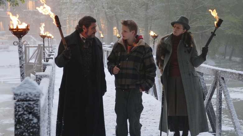 Merriman Lyon offering guidance to Will Stanton in "The Seeker" (2007)