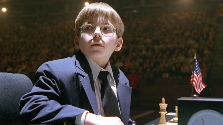 Gibson Praise looks into a crowd on The X-Files (1993-2018)