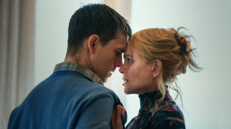 Samuel and Romy embracing in Babygirl (2024)