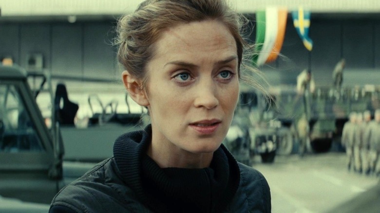Rita Vrataski speaking in Edge of Tomorrow