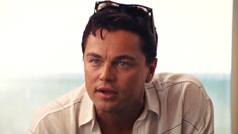 Jordan Belfort speaking in The Wolf of Wall Street