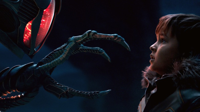 Will Robinson and the Robot in "Lost in Space"