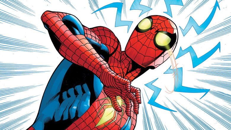 Spider-Man uses his spider sense