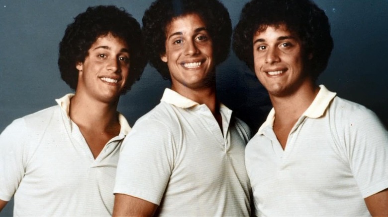 Edward Galland, David Kellman, and Robert Shafran in Three Identical Strangers (2018)