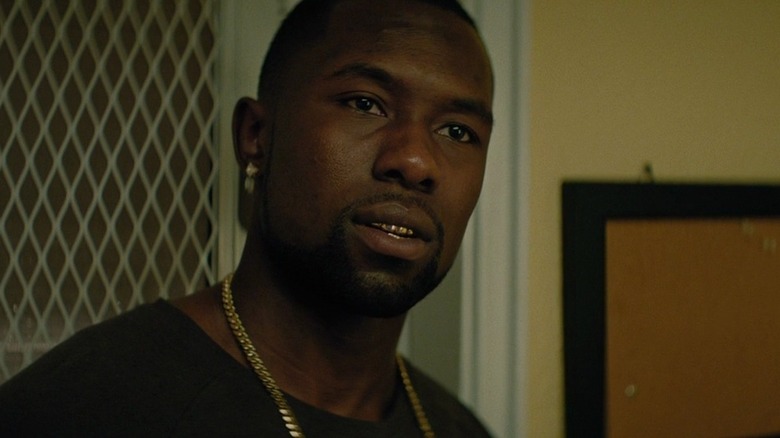 Chiron gazing at his lover in "Moonlight" (2016)