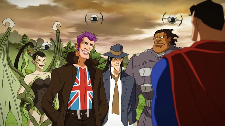 Superman comes face-to-face with The Elite in Superman vs. The Elite (2012)