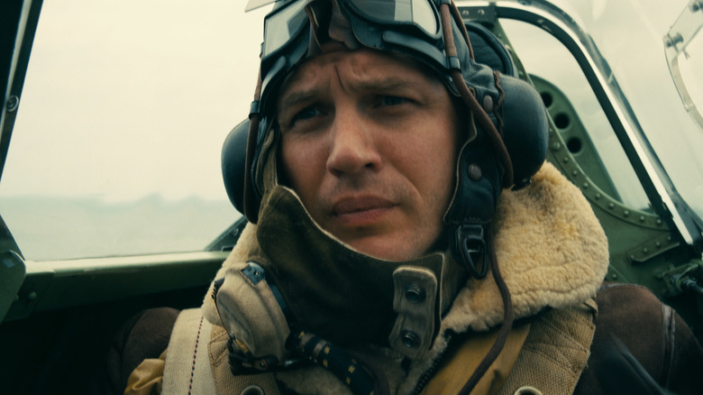 Farrier heads off into the skies in "Dunkirk" (2017)