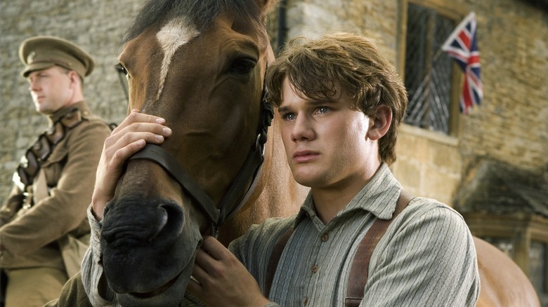 Albert and his trusted horse in "War Horse" (2011)