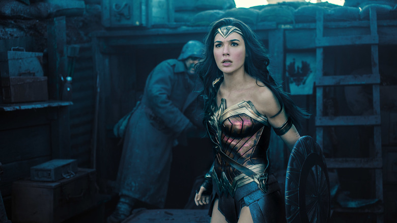 Diana in No Man's Land trenches in "Wonder Woman" (2017)