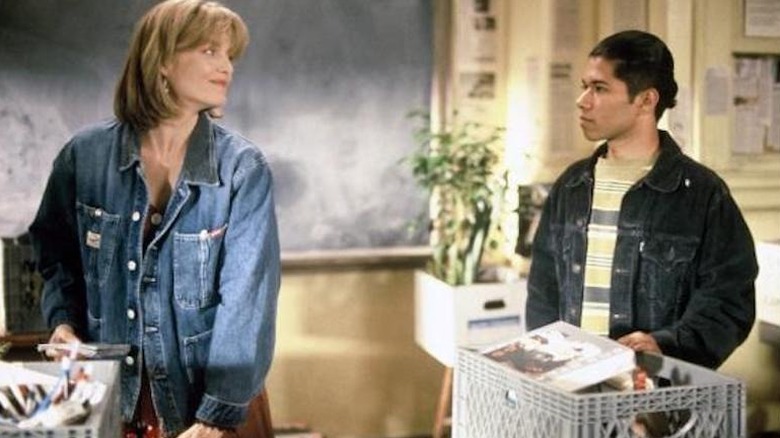 LouAnne Johnson smiles at Raul in Dangerous Minds