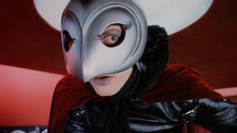 The Phantom discovers Swan's secret in "Phantom of the Paradise" (1974)