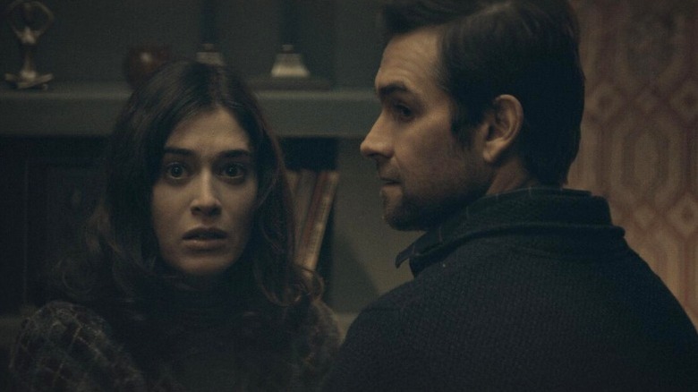 Carol and Mark standing next to each other in Cobweb