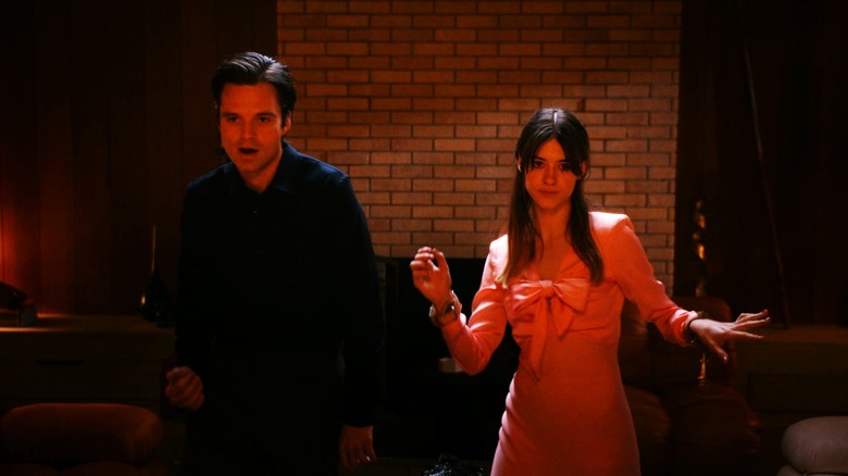 Daisy Edgar-Jones and Sebastian Stan dancing