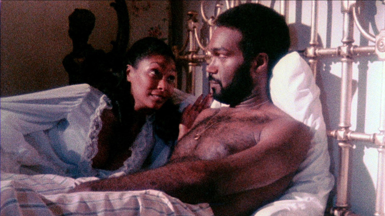 Ganja & Hess in bed