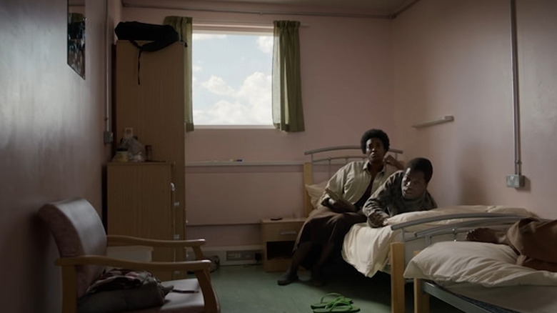 Rial and Bol on bed