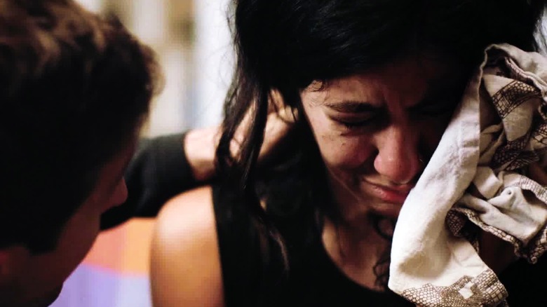Bonnie (Stephanie Beatriz) crying