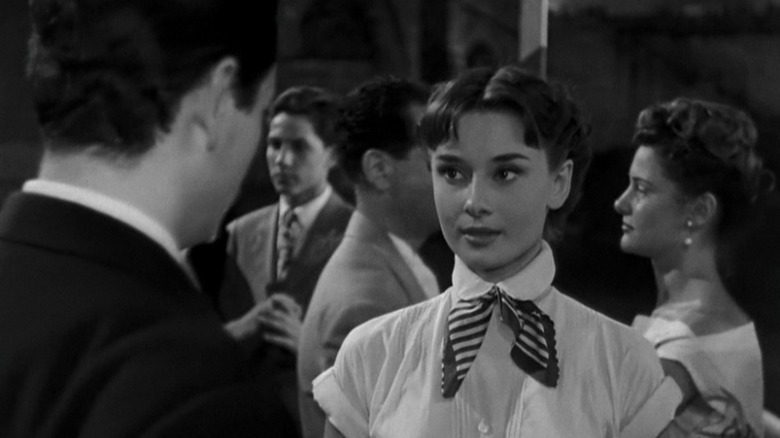 Princess Ann on the dance floor in Roman Holiday