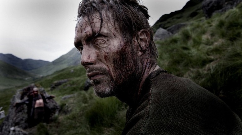 One Eye grimaces in Valhalla Rising