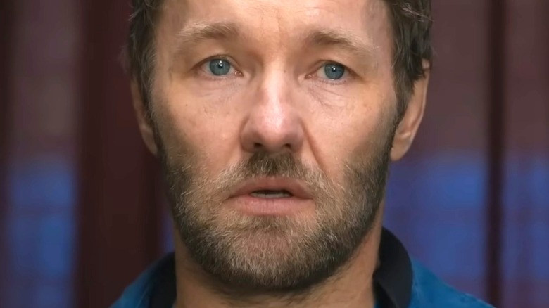 Joel Edgerton is shocked in Thirteen Lives