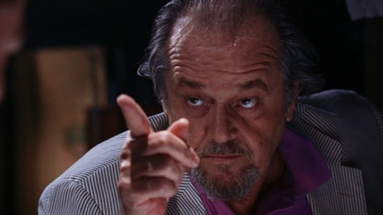 Frank Costello pointing his finger in "The Departed" (2006)