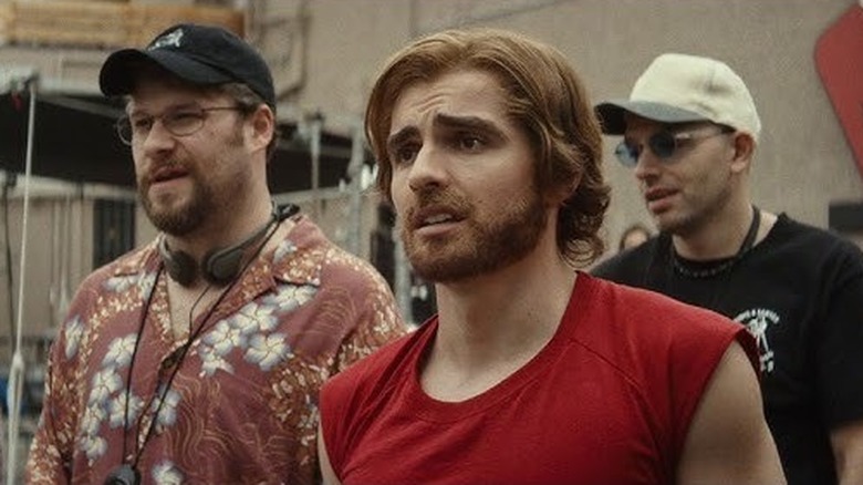 Sandy, Greg, and Raphael in "The Disaster Artist" (2017)