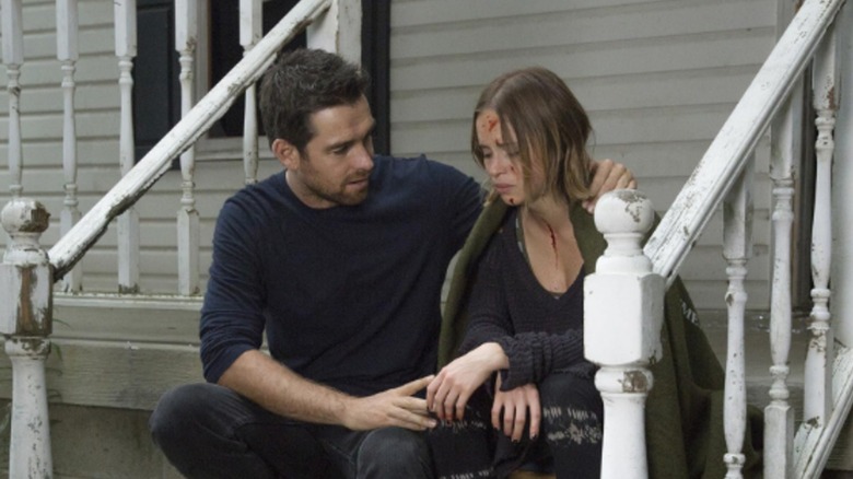 Lucas Hood comforting Deva in Banshee (2013 - 2016)