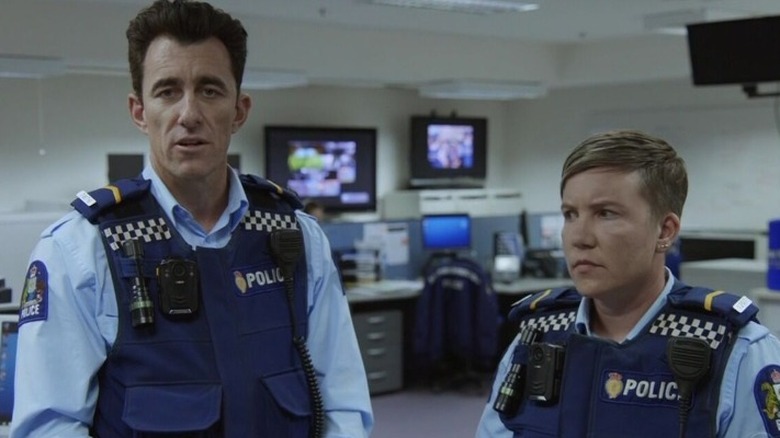 Minogue and O'Leary speak to camera