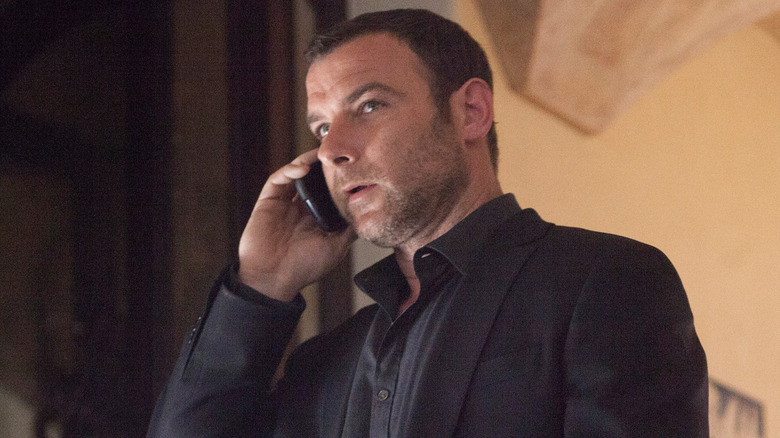 Ray Donovan talks on the phone in Ray Donovan