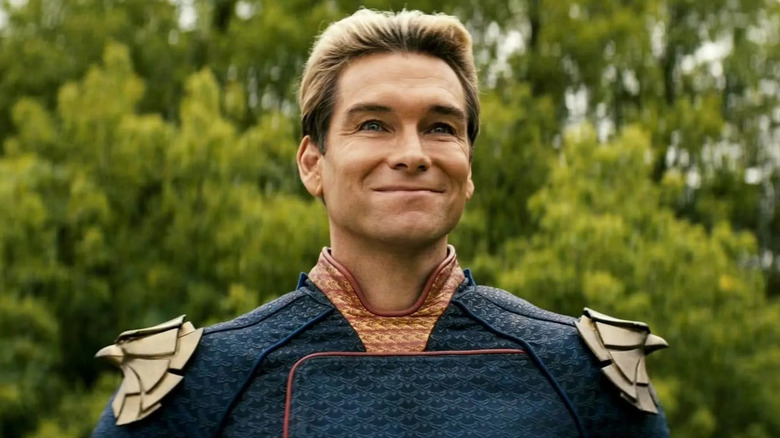 Homelander smiles in The Boys