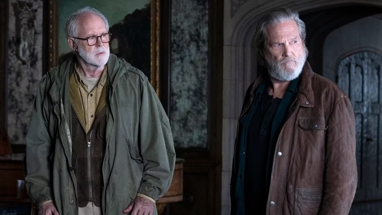 Harold Harper and Dan Chase in "The Old Man."