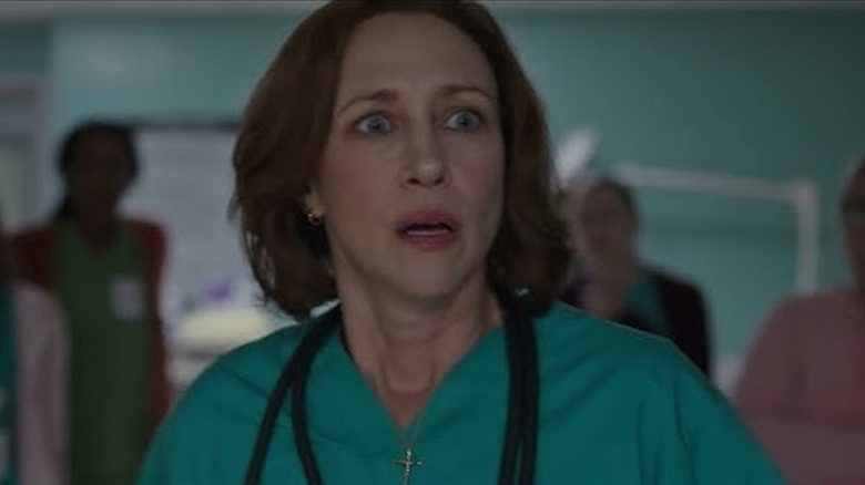 Dr. Pou is in a panic in Five Days at Memorial