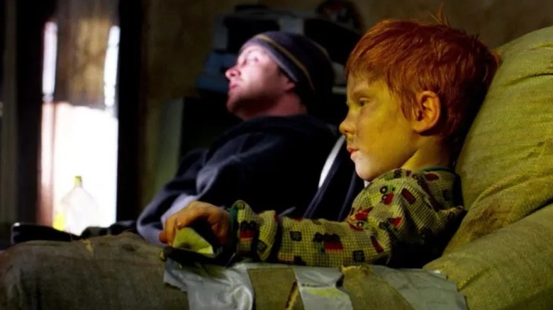 Jesse with a child