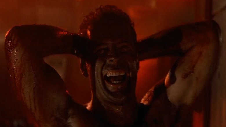 McClane screaming