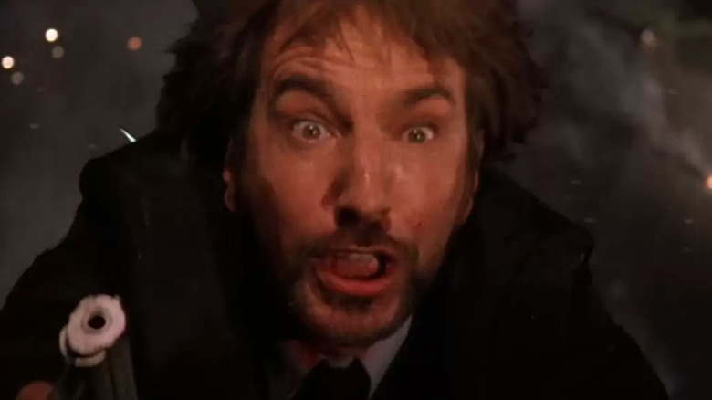 Hans falls to his death