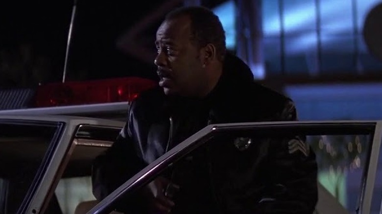 Sgt. Powell gets out of car
