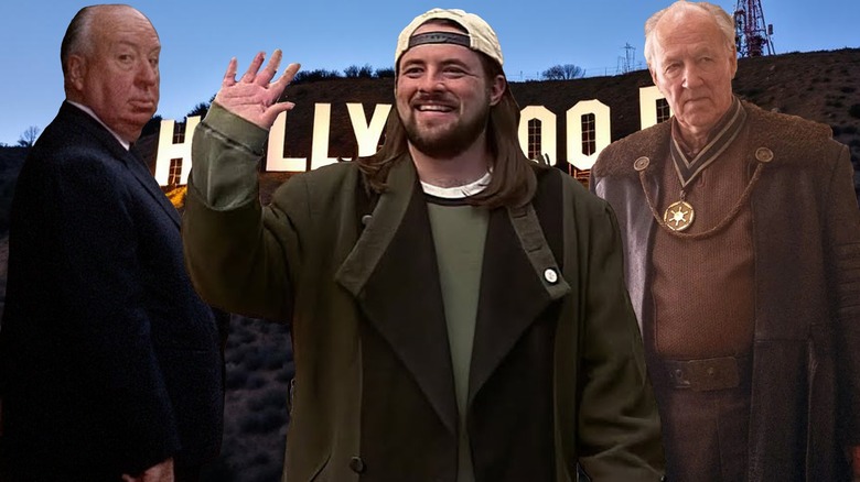 Alfred Hitchcock in "Marnie," Silent Bob in "Scream 3," and The Client in "The Mandalorian"