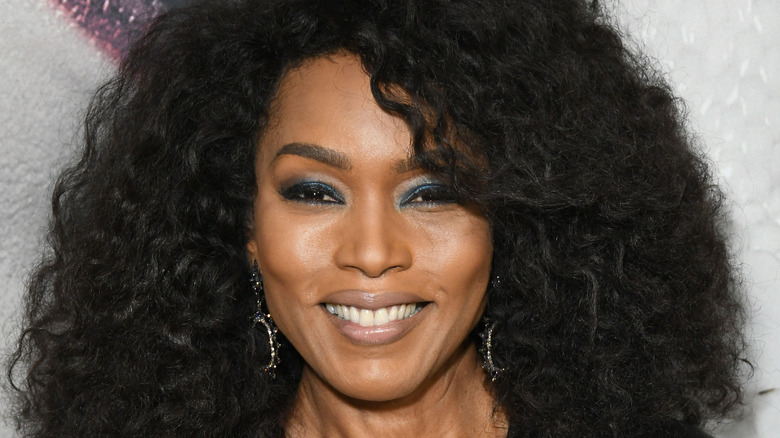 Angela Bassett smiling