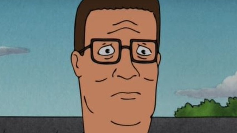 Hank Hill frowning