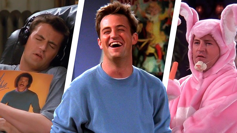 Collage of Chandler Bing