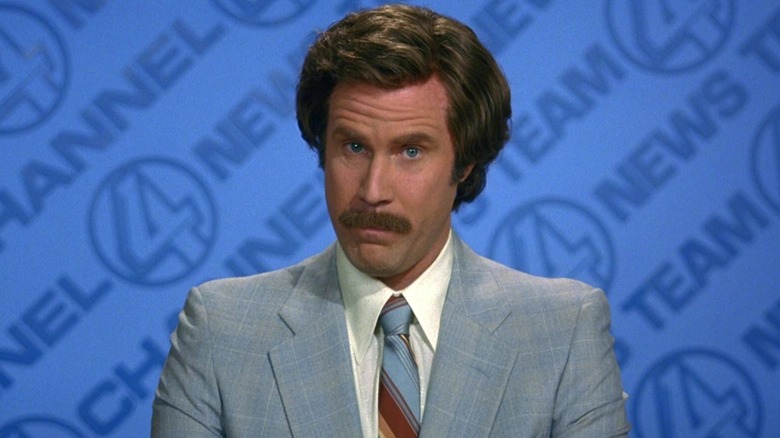Ron reading the news