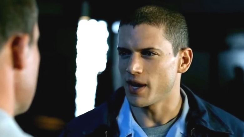 Michael Scofield talking