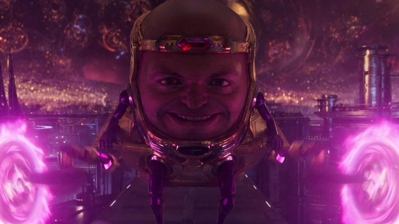 M.O.D.O.K. charging into battle in Ant-Man and the Wasp: Quantumania (2025)