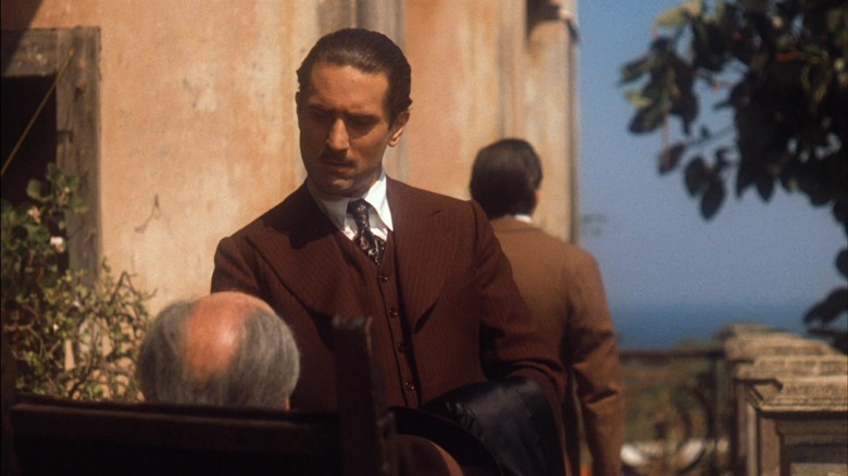 Death of Don Ciccio in The Godfather part II