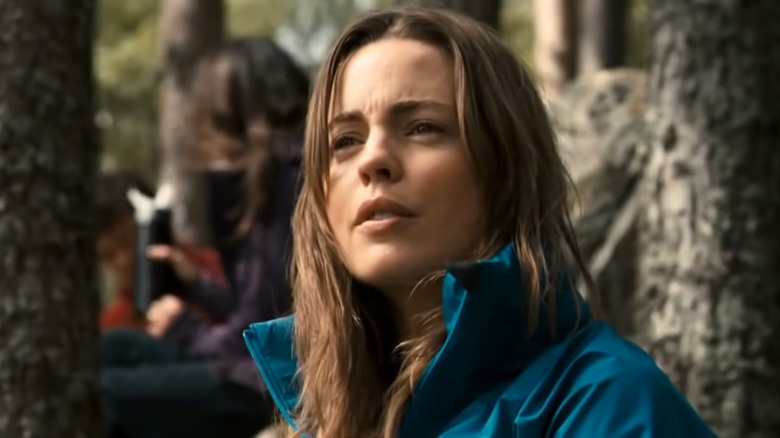 Alison looks into the distance in "A Lonely Place To Die" (2011)
