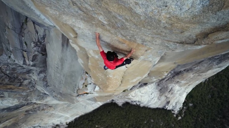 Alex climbs El Capitan in "Free Solo" (2018)